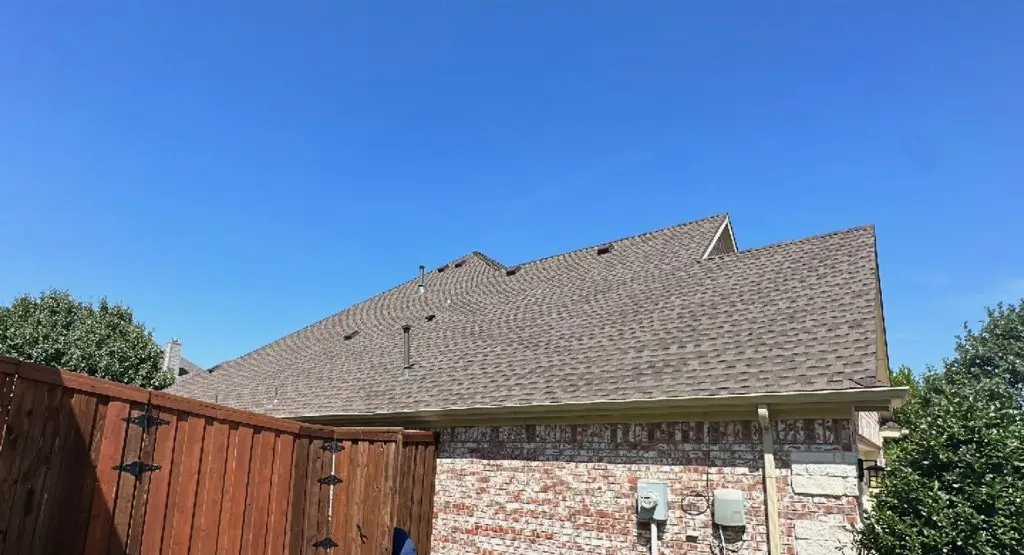 Completed roof replacement project in Penn Forest
